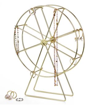 Jewellery Rack Golden Wheel